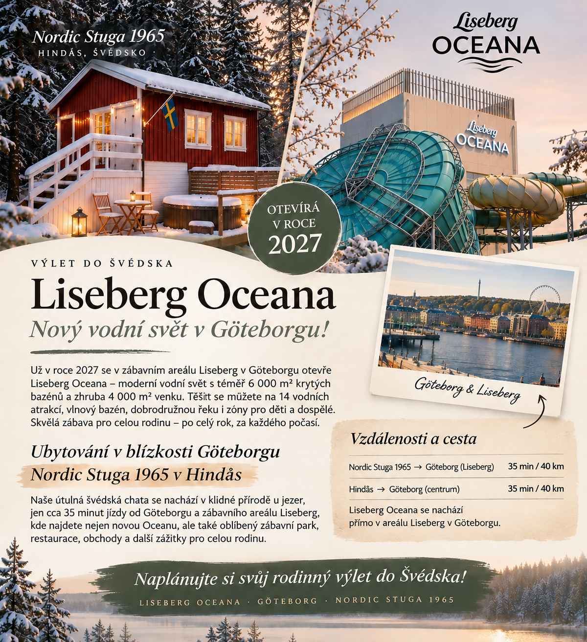 Liseberg Oceana: Gothenburg's new water world opens in 2027